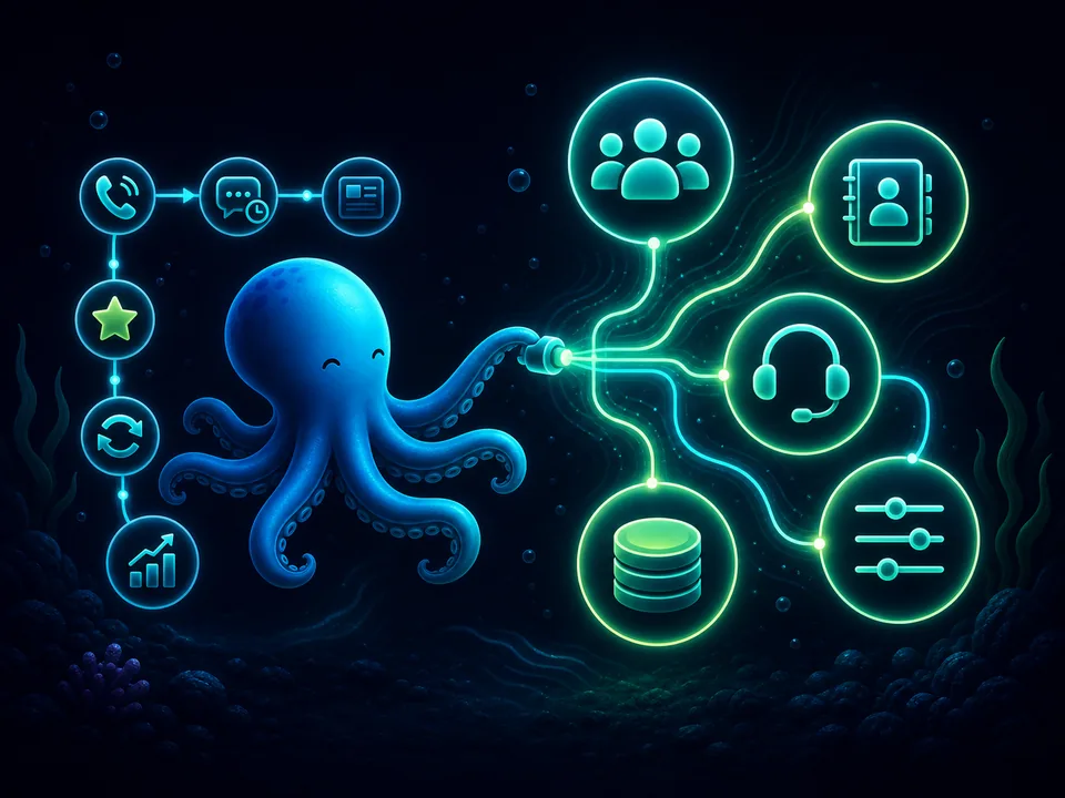 Tentaclick mascot expanding the same system into Tidal capacity